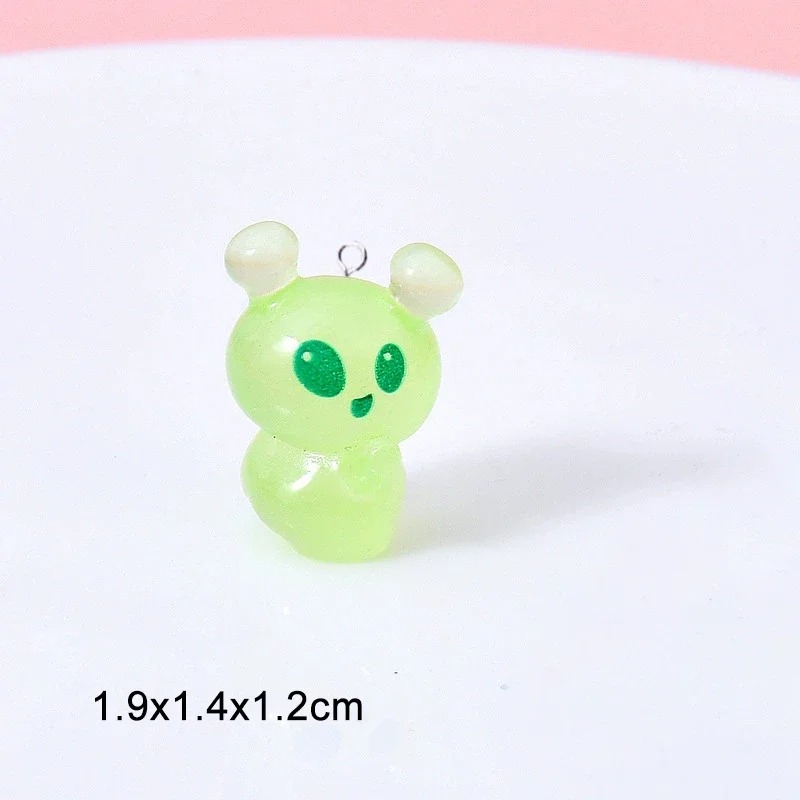 10Pcs Luminous Mini Green Alie - Art Craft Items review and price