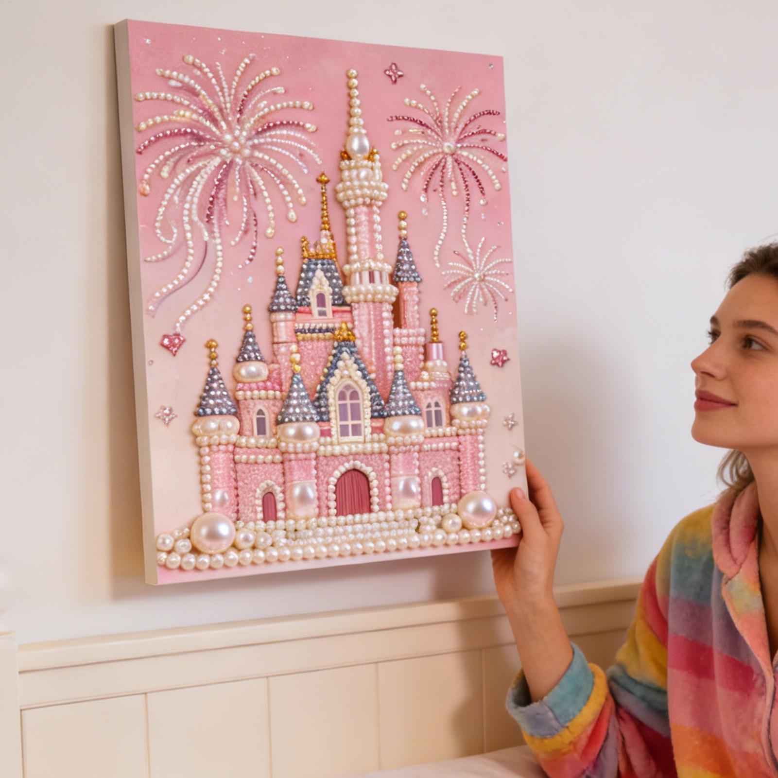 DIY Pearl Painting Kit Beaded  - Art Craft Activities review and price