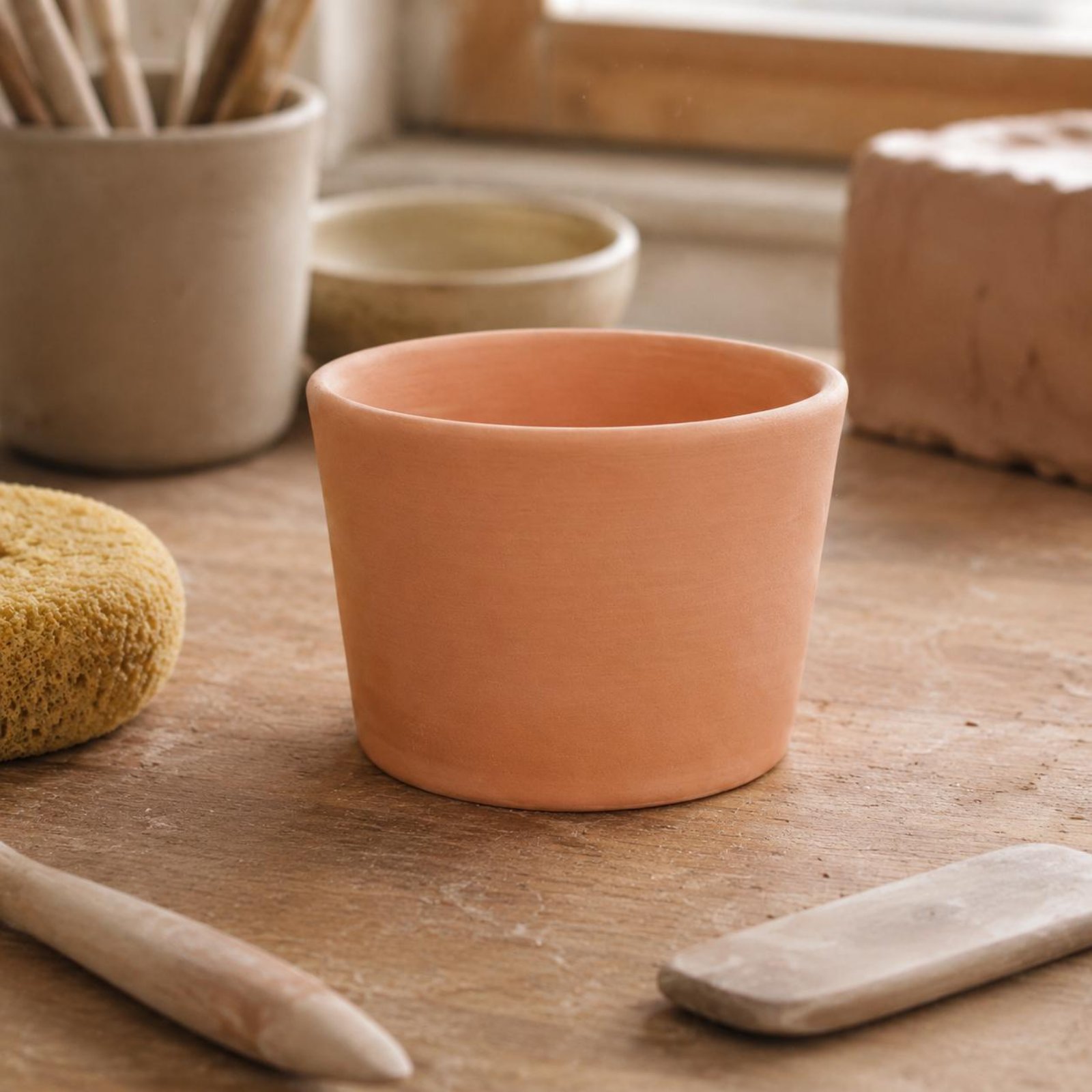 Bisque Pottery Cup Gift Idea U - Art Craft Class review and price