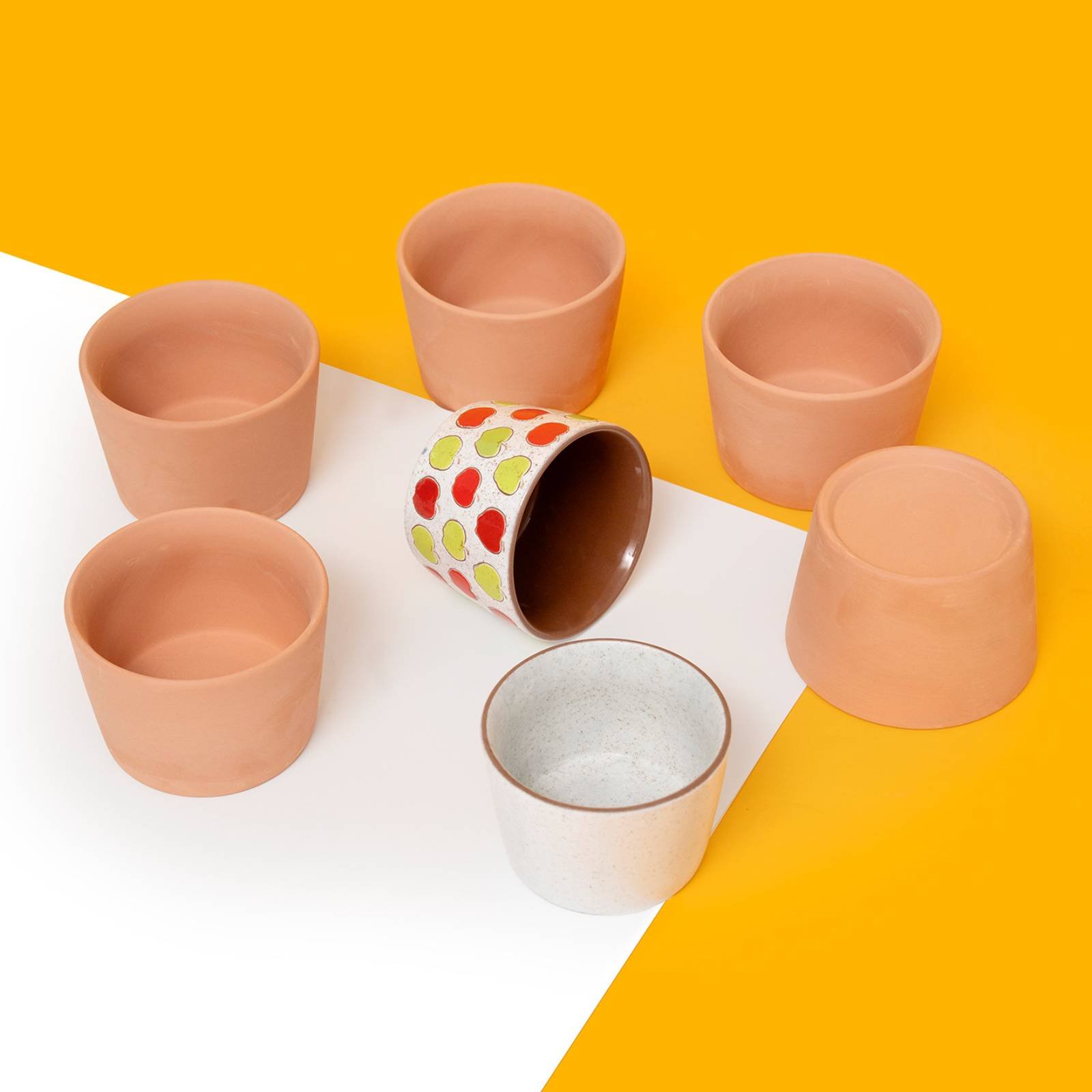 Bisque Pottery Cup Gift Idea U - Art Craft Class review and price
