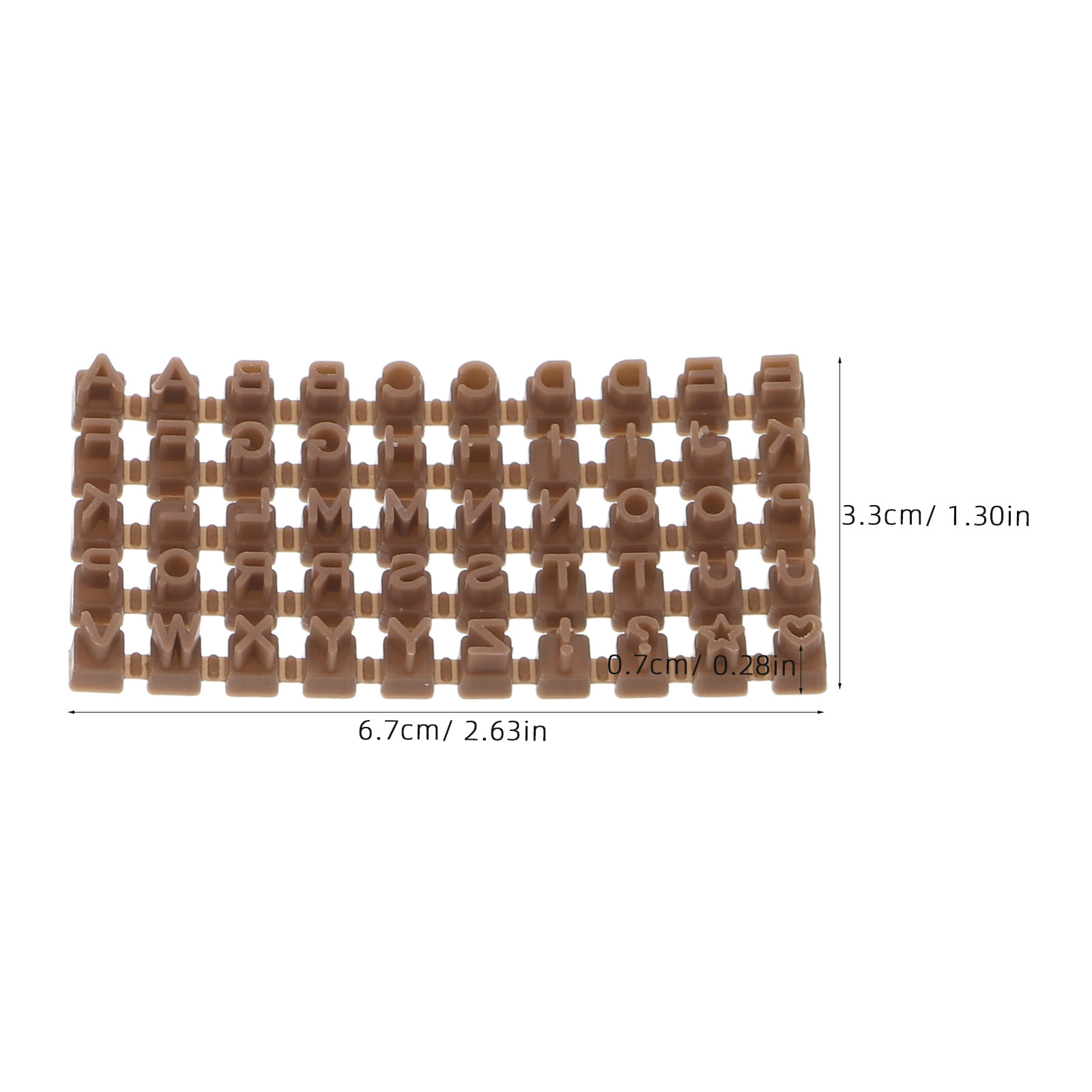 2Sets Clay Letter Stamps Alpha - Air Dry Clay review and price