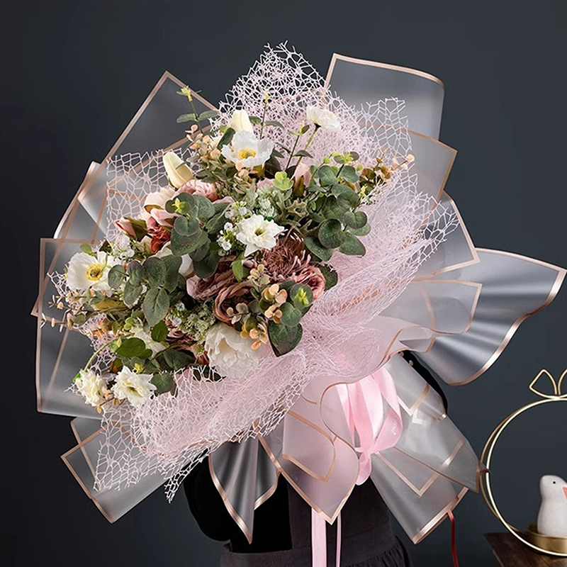20-Pack Gold Edge Flower Wrapp - Art Craft Items review and price