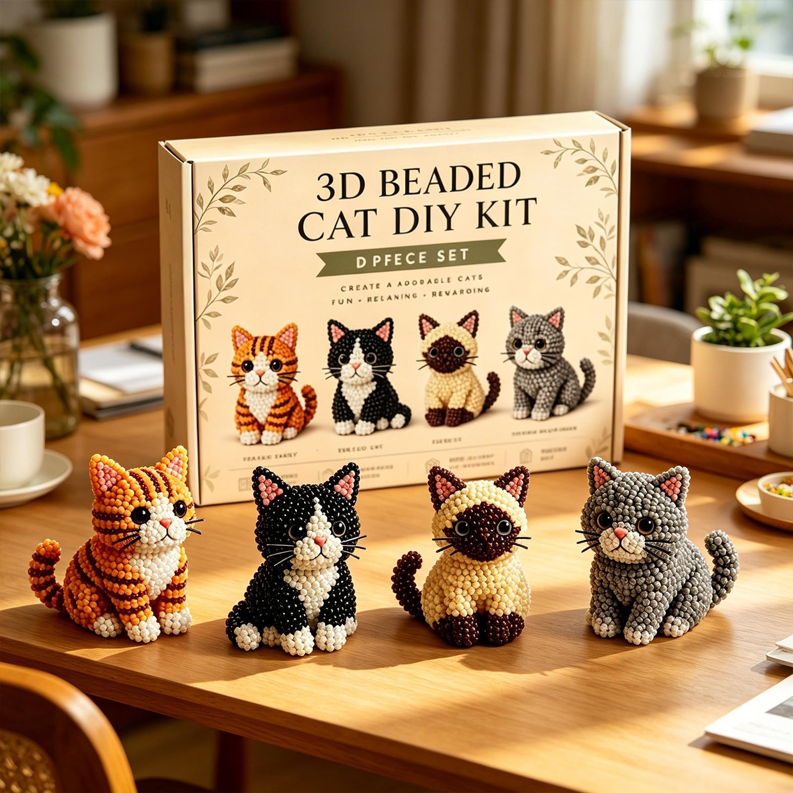 DIY Animal Beading Kit Cute 3D - Art Craft Class review and price