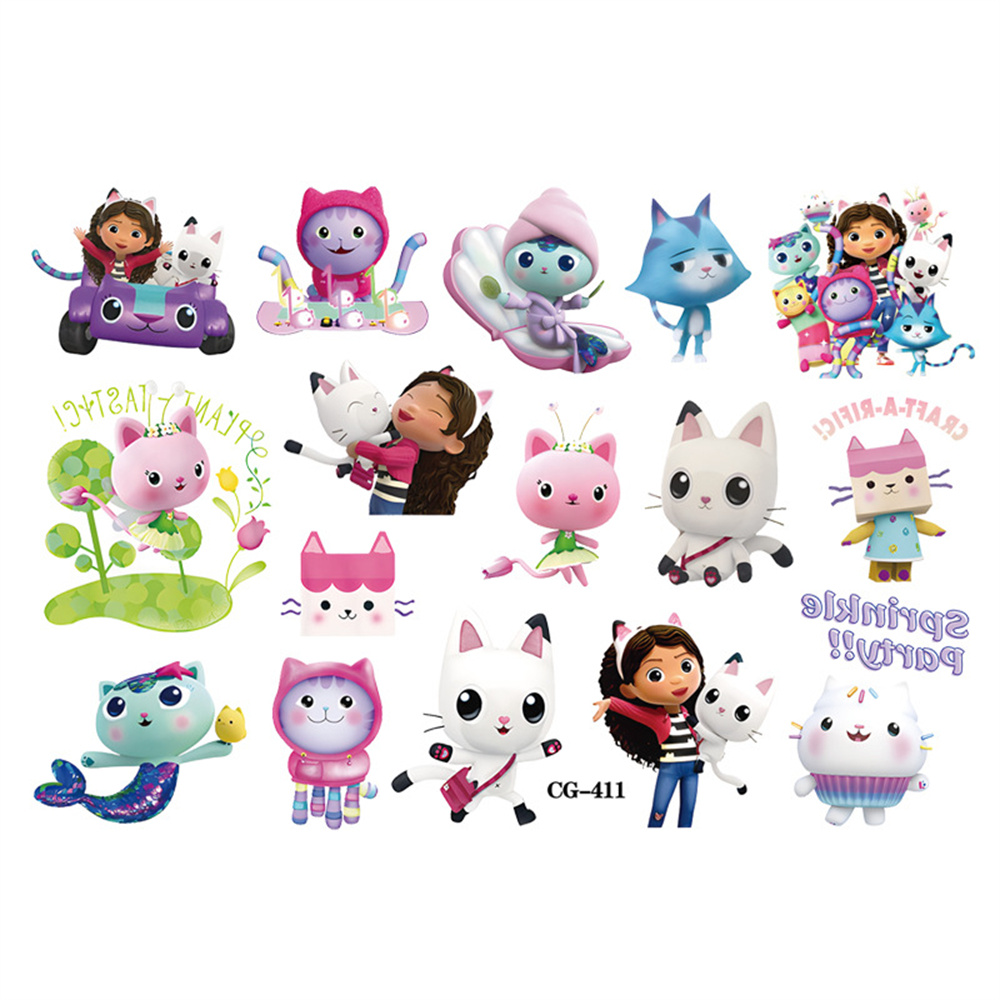 Gabby Dollhouse Child Tattoo S - Art Craft Movement review and price