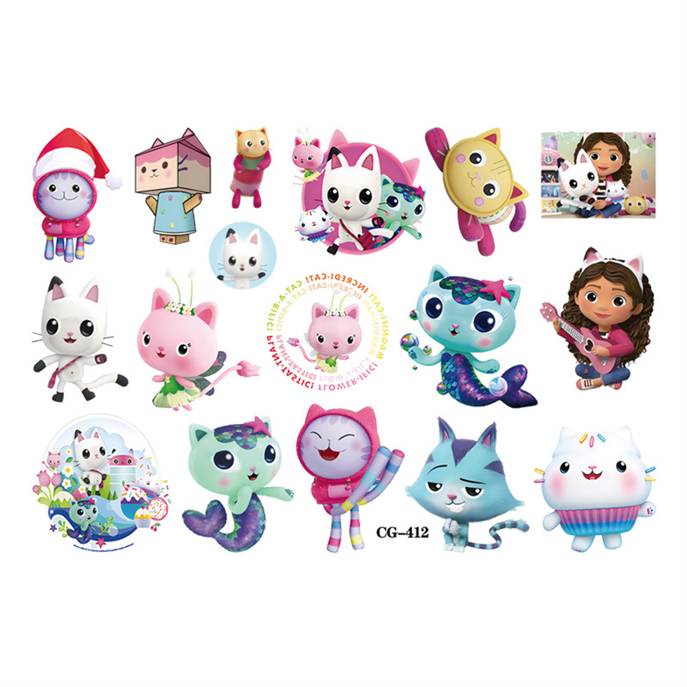 Gabby Dollhouse Child Tattoo S - Art Craft Movement review and price