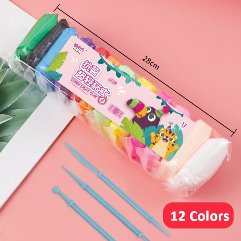 12/24/36pcs New Ultra-Light Pl - Air Dry Clay review and price