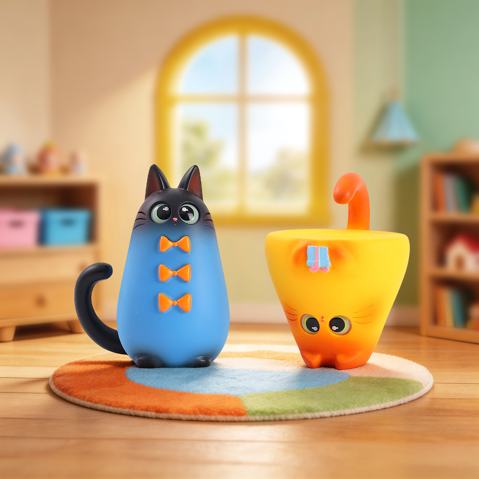 Blind Box Cat Figurine Resin C - Art Craft Items review and price