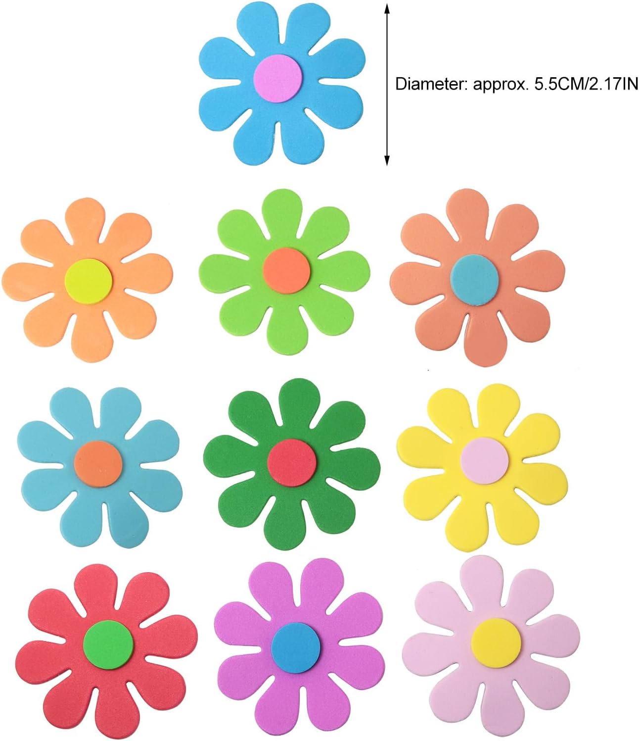 3D flower foam stickers Spring - Art Craft Activities review and price