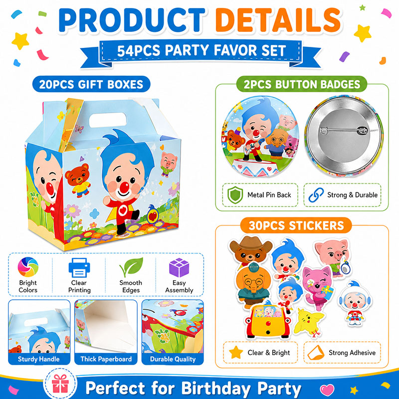 PLIM Cartoon Pattern Paper box - Art Craft Movement review and price