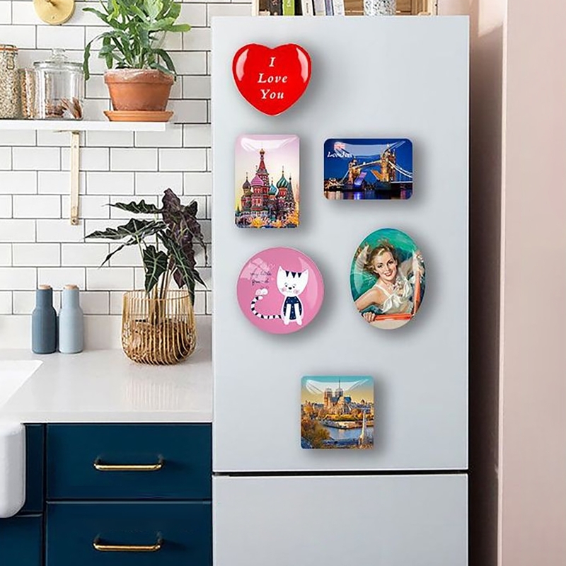 50/100PCS 50*50mm Magnet Refri - Art Craft Magnet review and price
