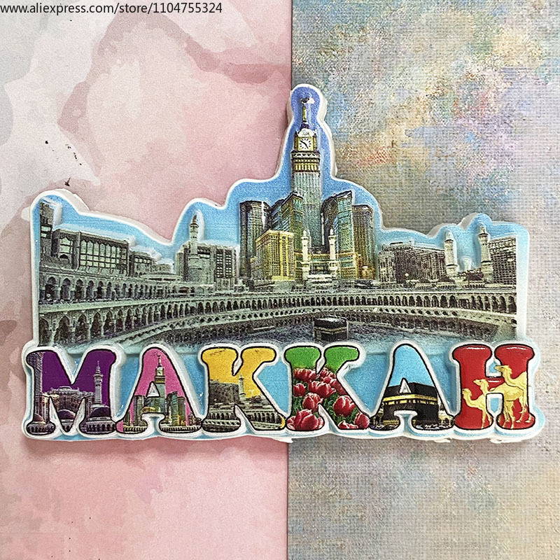Mecca 3D refrigerator magnet T - Art Craft Magnet review and price