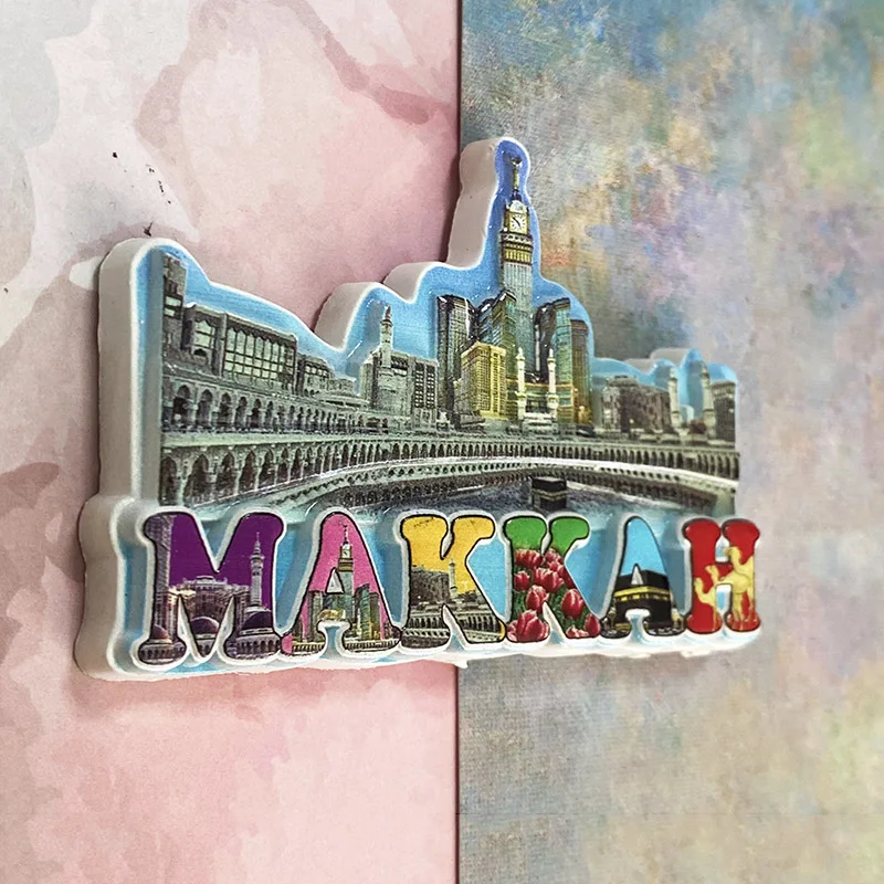 Mecca 3D refrigerator magnet T - Art Craft Magnet review and price