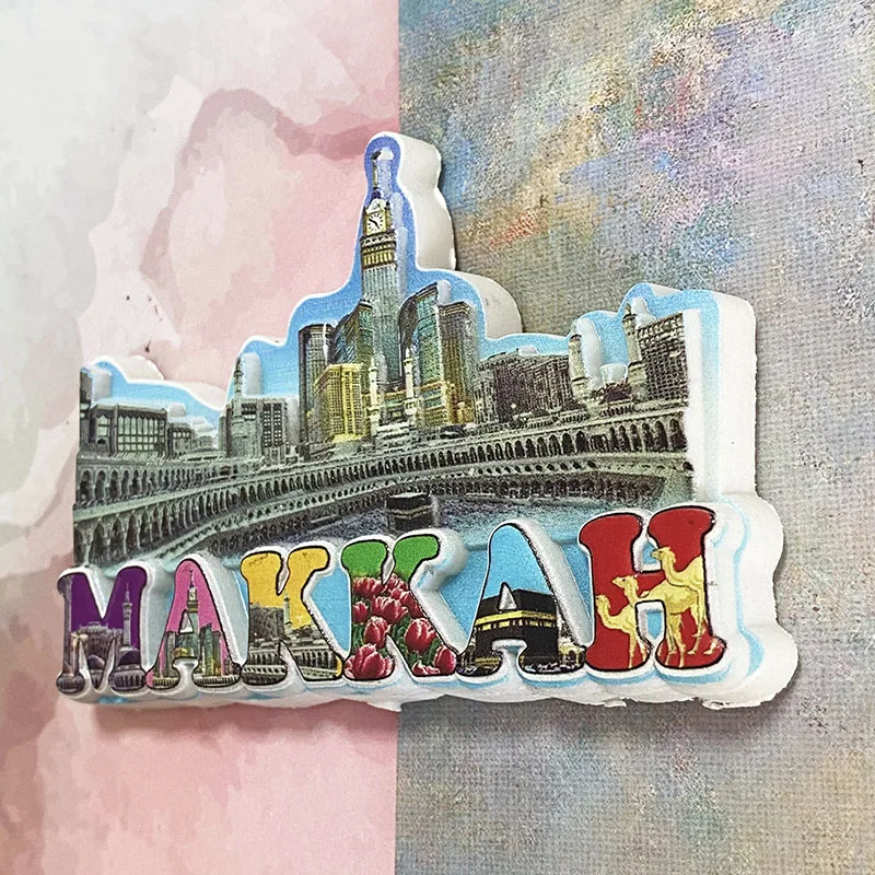 Mecca 3D refrigerator magnet T - Art Craft Magnet review and price
