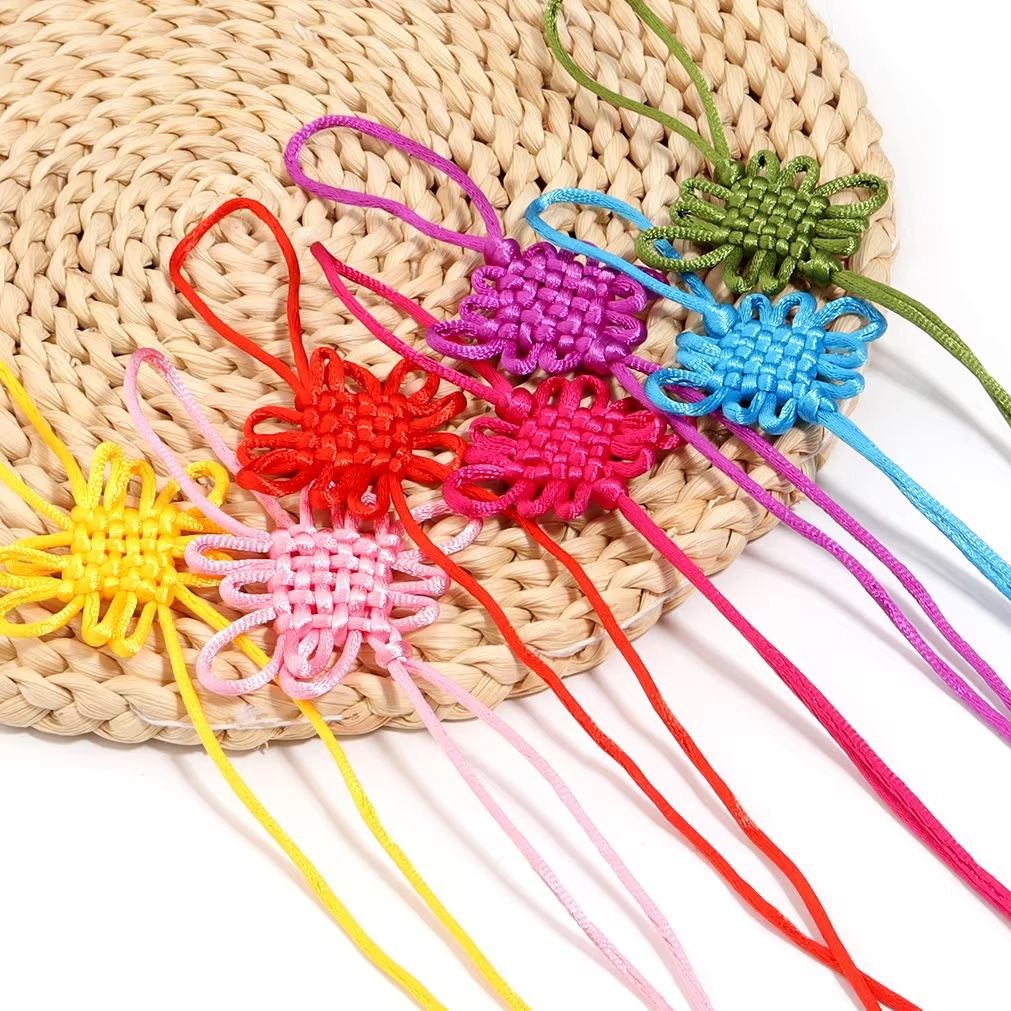 10Pcs Colorful Chinese Knots P - Art Craft Activity review and price