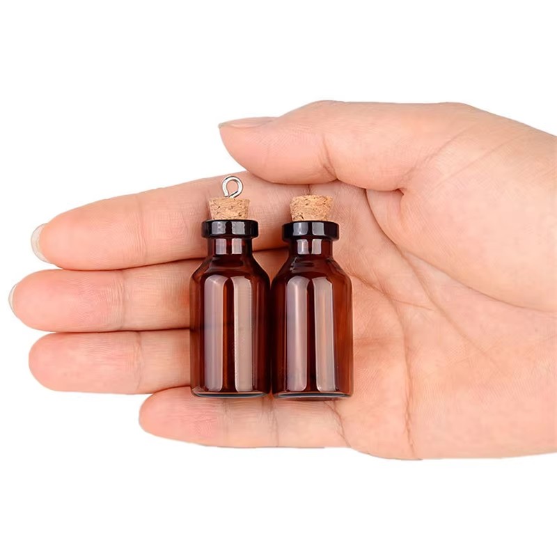 200pcs Small Amber Glass Bottl - Art Craft Zoo review and price