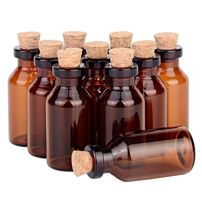 200pcs Small Amber Glass Bottl - Art Craft Zoo review and price