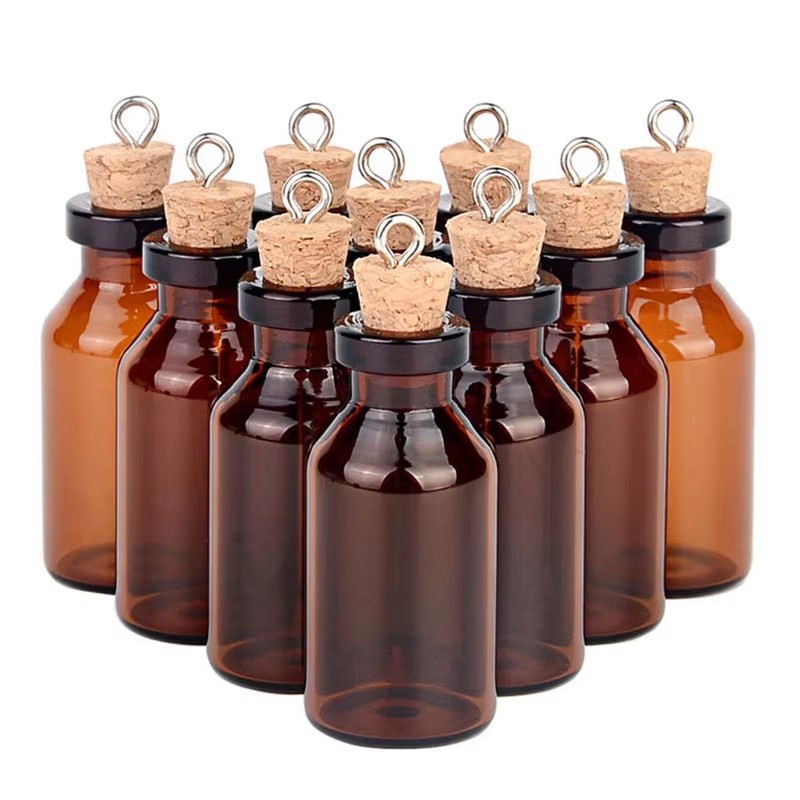 200pcs Small Amber Glass Bottl - Art Craft Zoo review and price