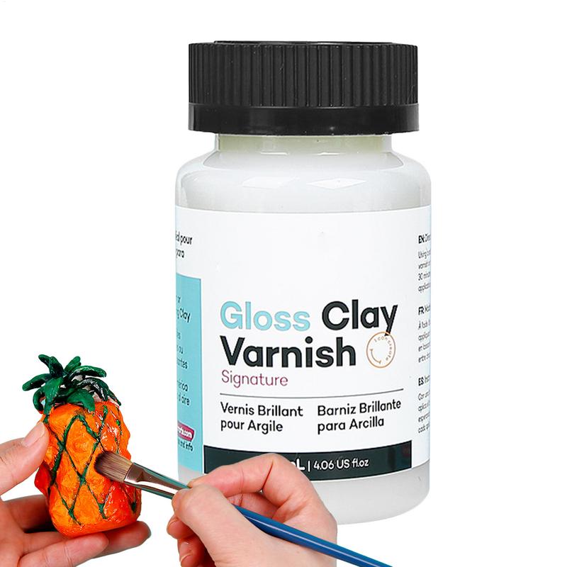 120ML Gloss Varnish For Air Dr - Air Dry Clay review and price
