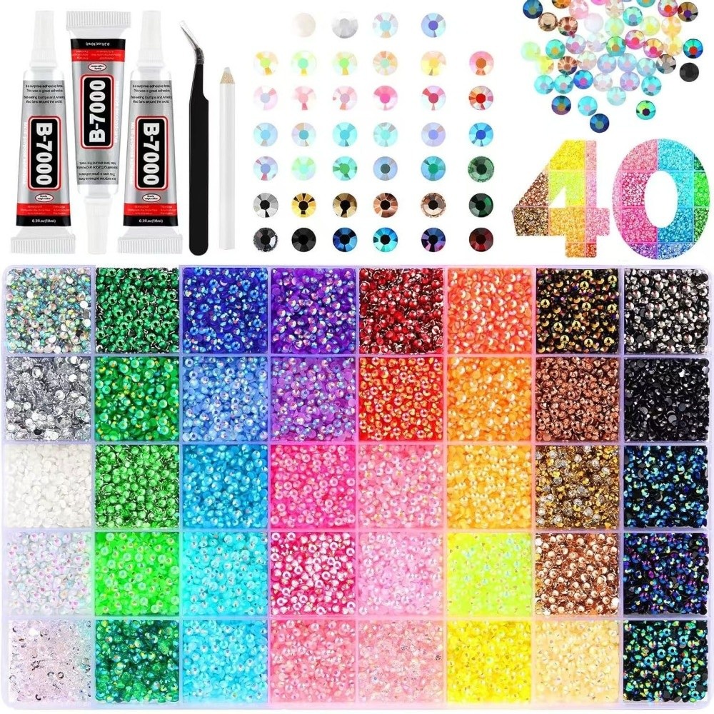Multicolor Resin Rhinestone Ki - Art Craft Items review and price