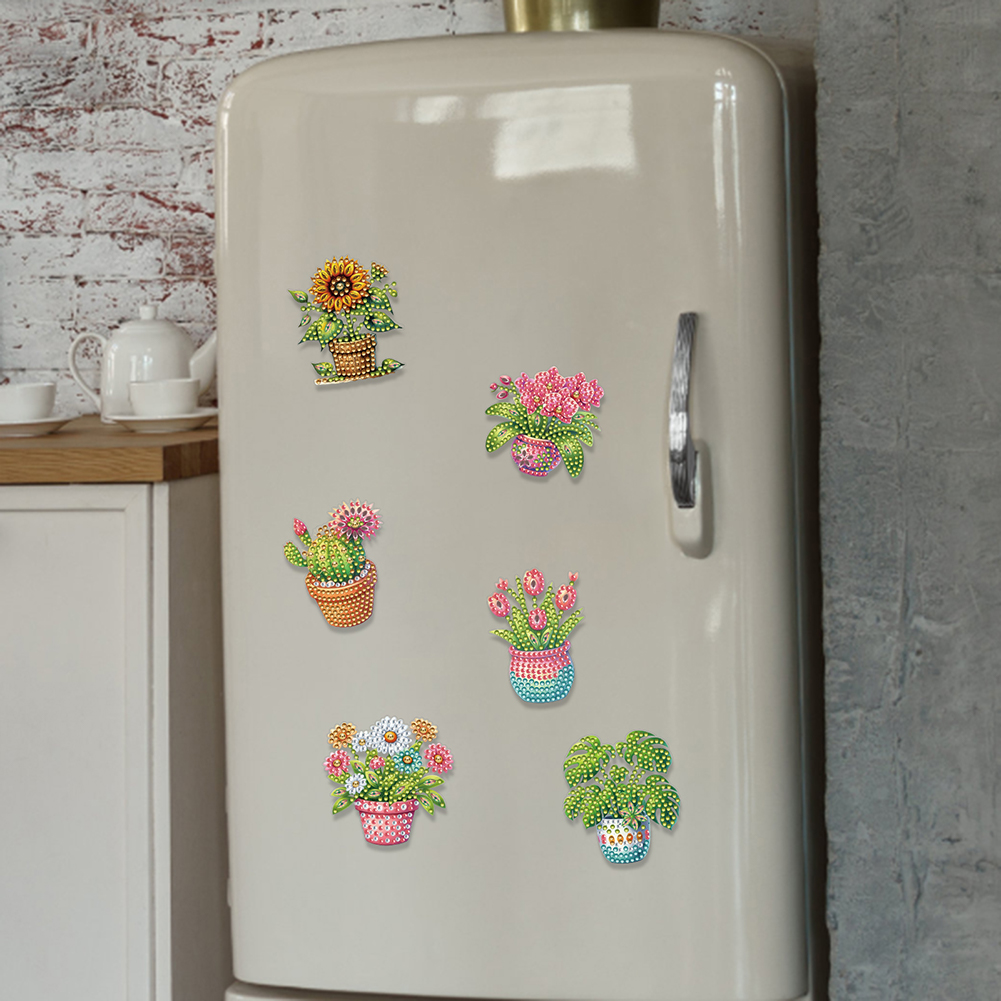 6 Pcs Diamond Art Fridge Magne - Art Craft Magnet review and price