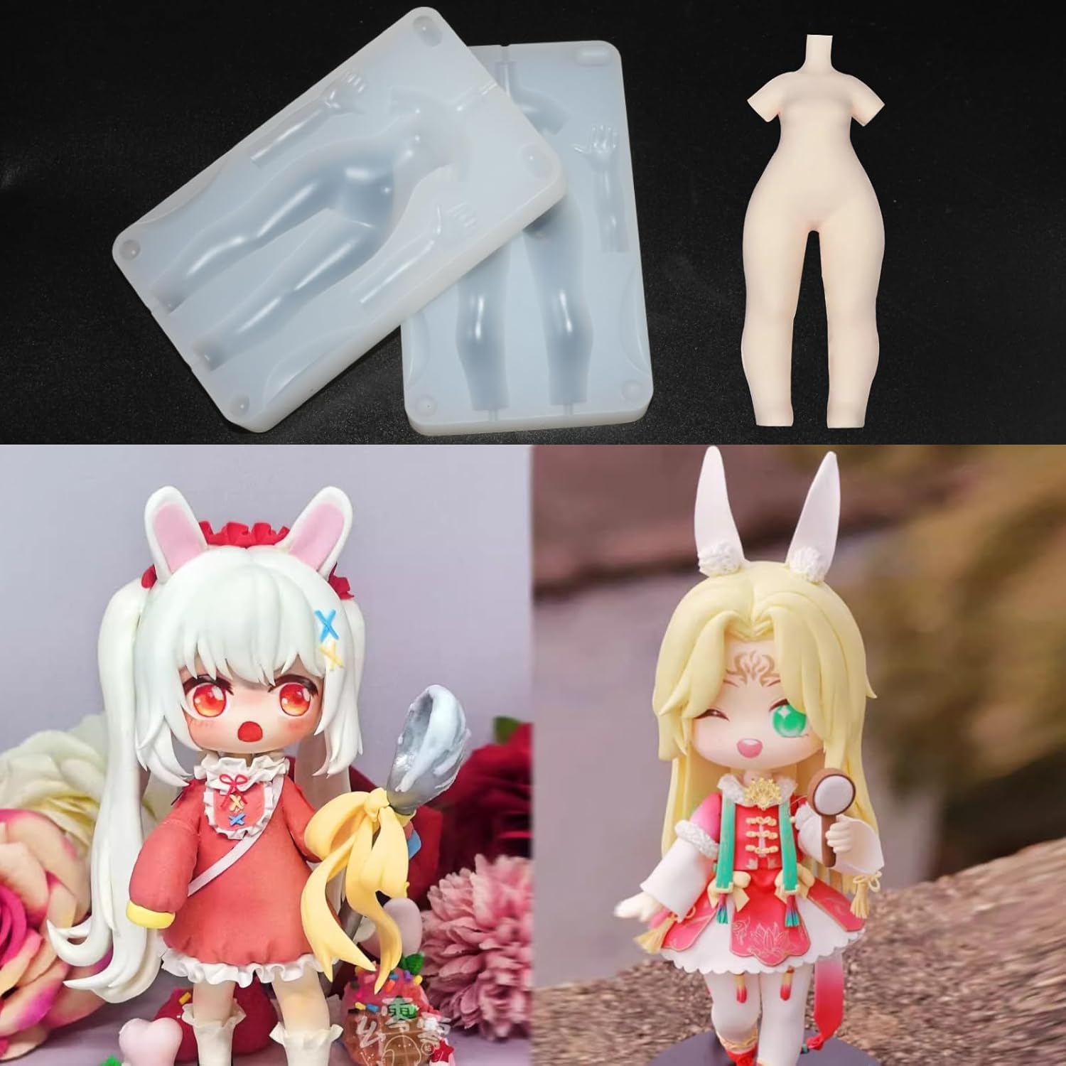 10cm Height Q Version Cartoon  - Air Dry Clay review and price