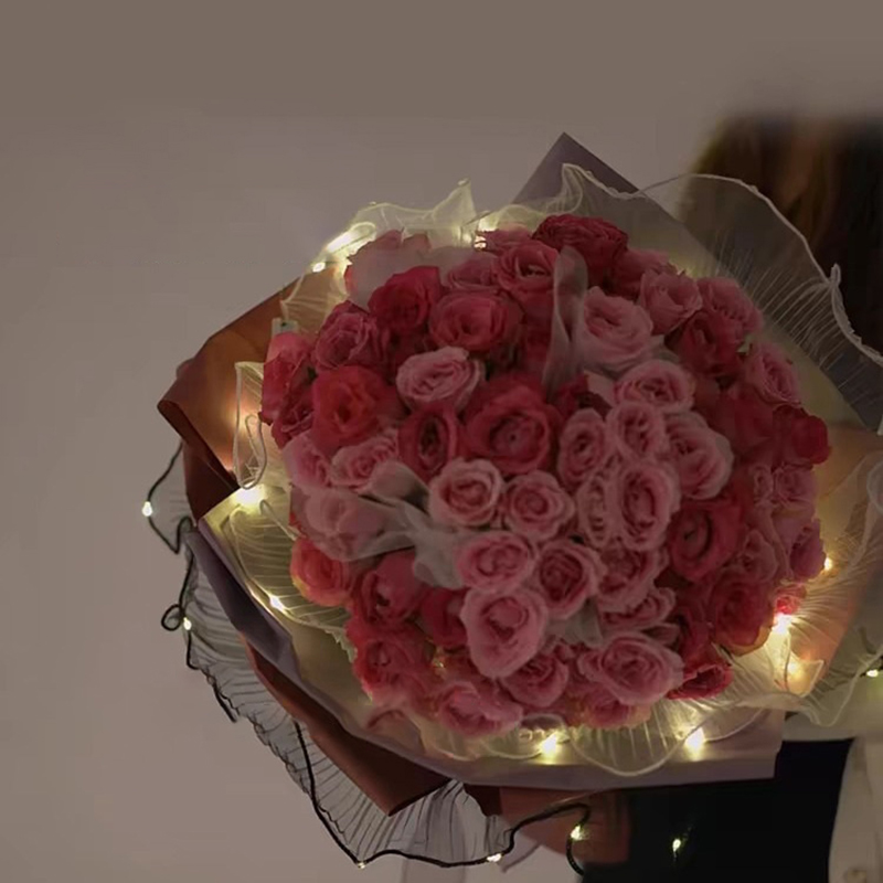 1Pcs LED Flower Wrapping Paper - Art Craft Items review and price