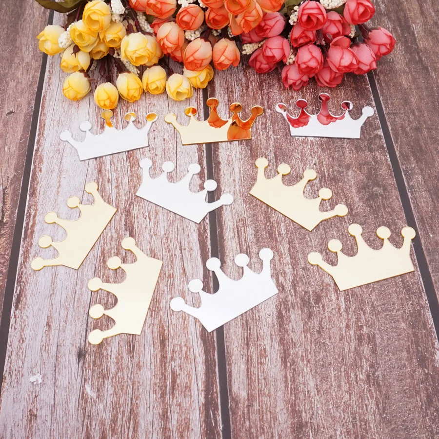 20pcs Acrylic Crown Mirror Wal - Art Craft Movement review and price