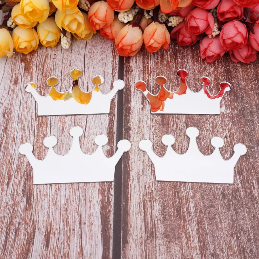 20pcs Acrylic Crown Mirror Wal - Art Craft Movement review and price