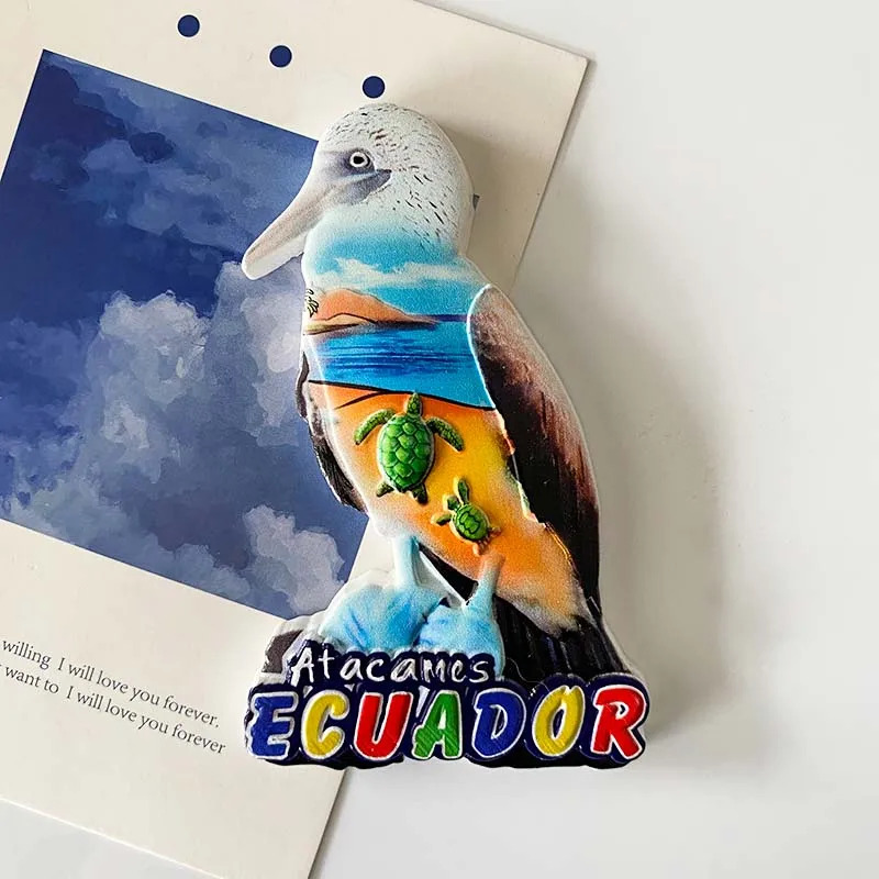 1pc, Ecuador Travel Souvenirs  - Art Craft Magnet review and price