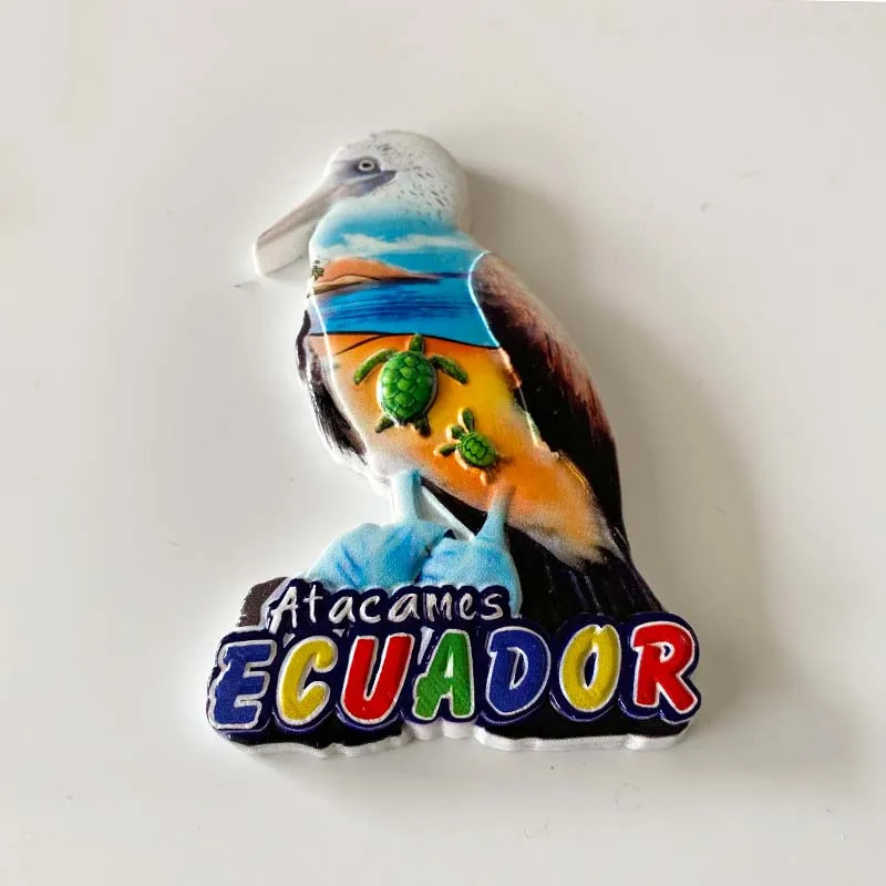 1pc, Ecuador Travel Souvenirs  - Art Craft Magnet review and price