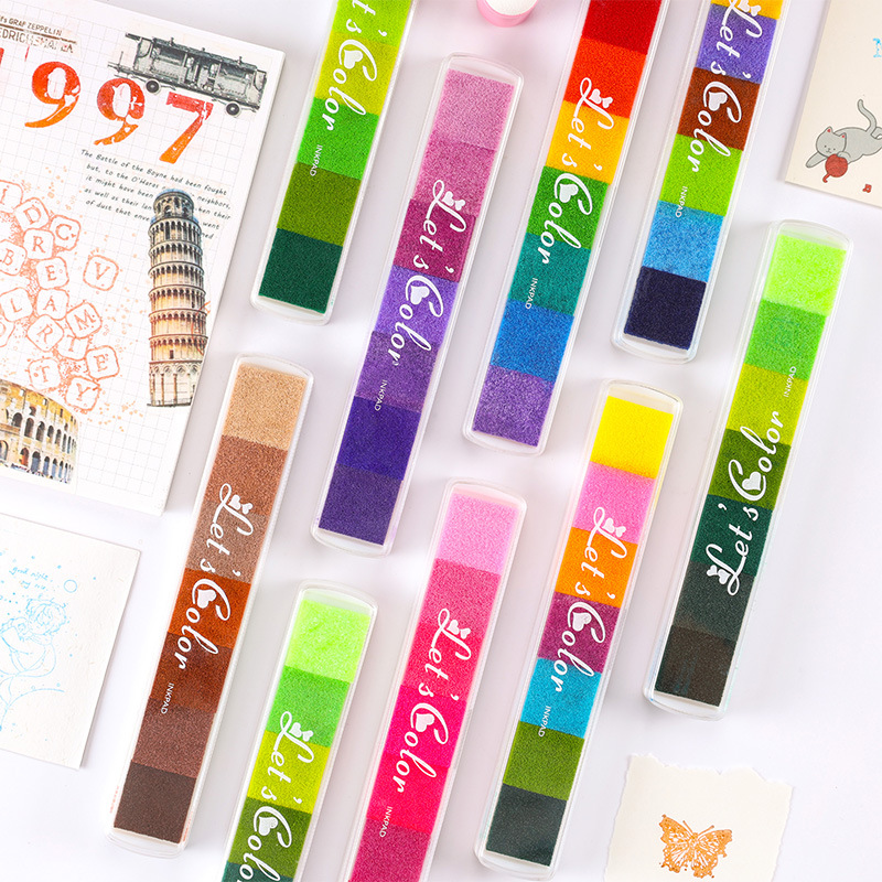 Cute Mix Color Inkpad for Scho - Art Craft Activities review and price