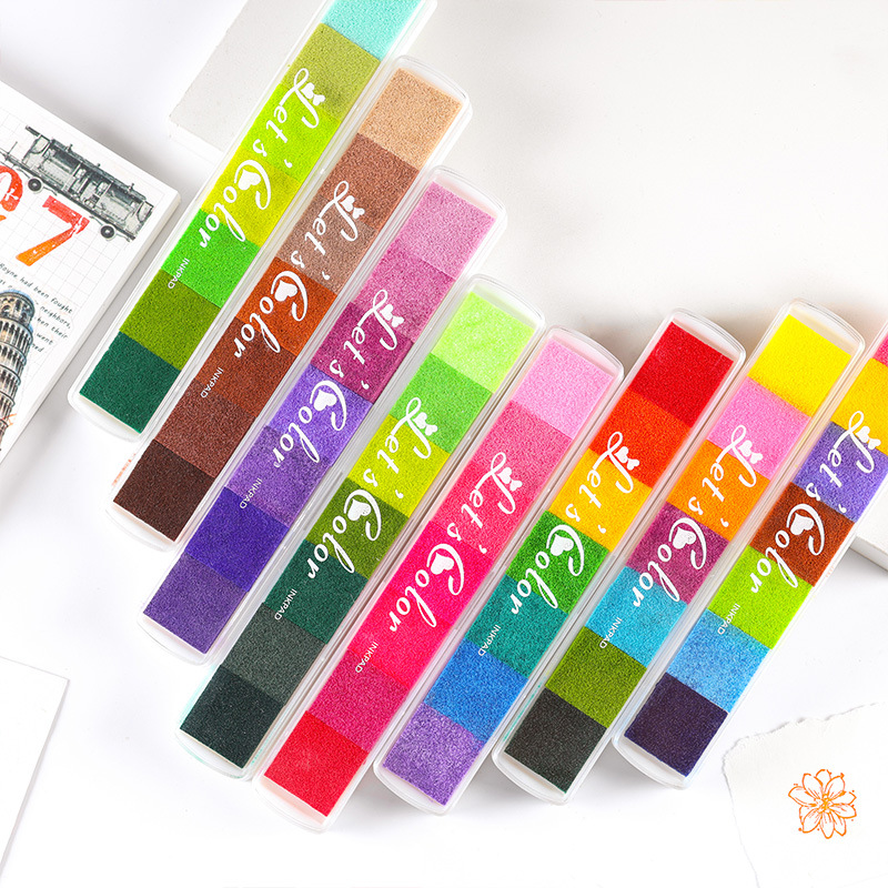 Cute Mix Color Inkpad for Scho - Art Craft Activities review and price