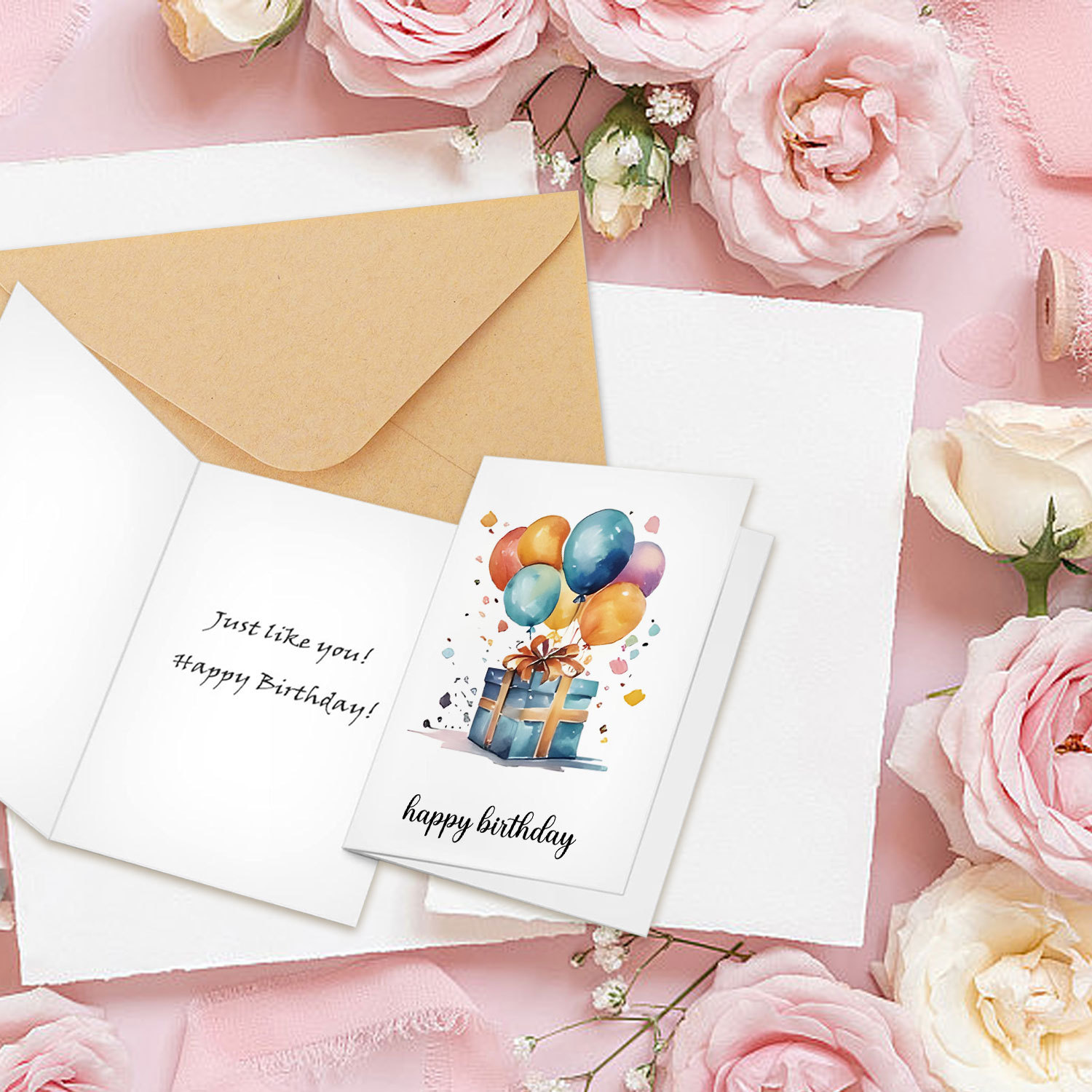 Handmade Watercolor Birthday C - Art Craft Movement review and price
