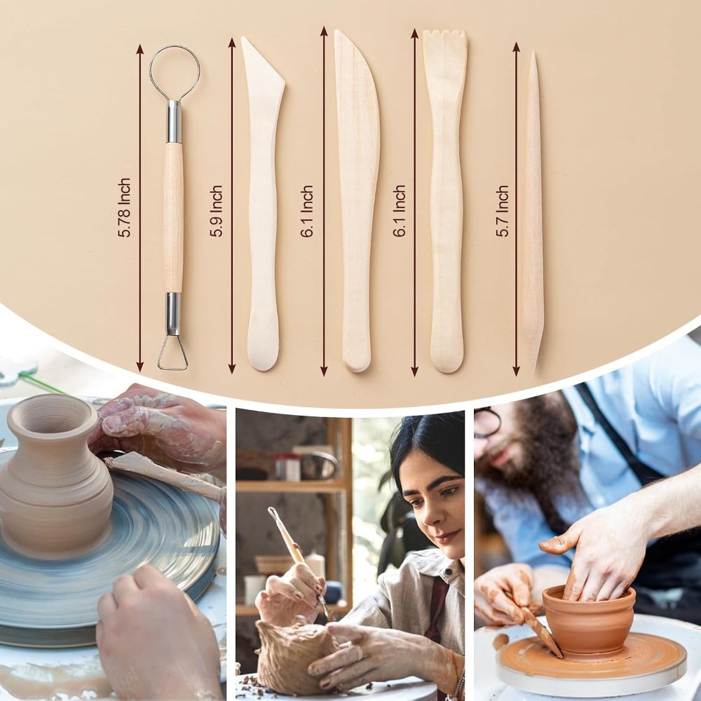 27 PCS Pottery Clay Tools Kit  - Air Dry Clay review and price