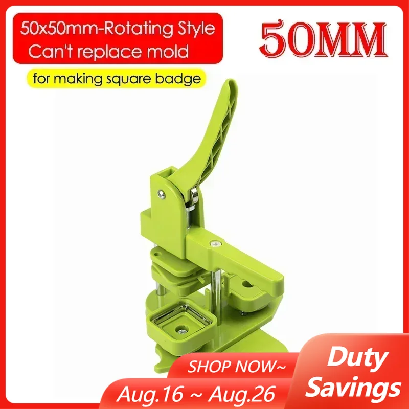 Rotating Style Square Badge Bu - Art Craft Magnet review and price