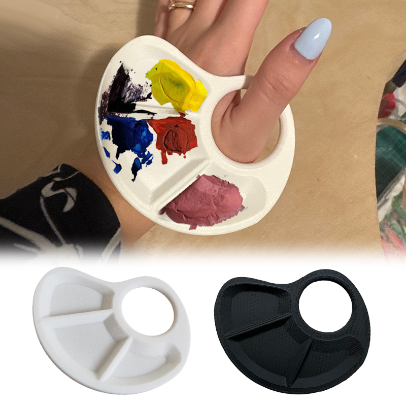 1/2pc Thumb Palette Ergonomic  - Art Craft Class review and price