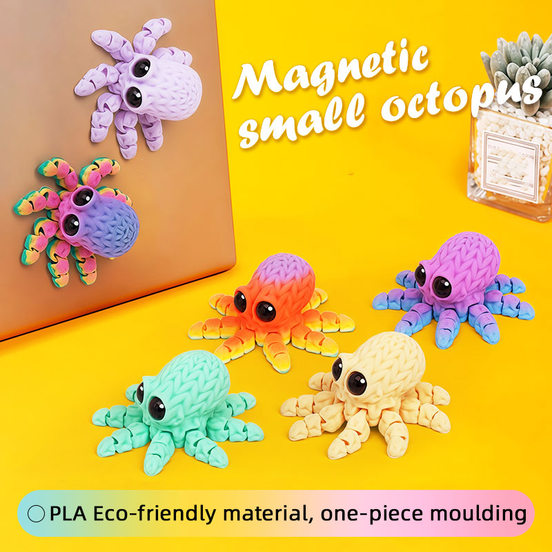 Adorable 3D Printed Octopus Fr - Art Craft Magnet review and price
