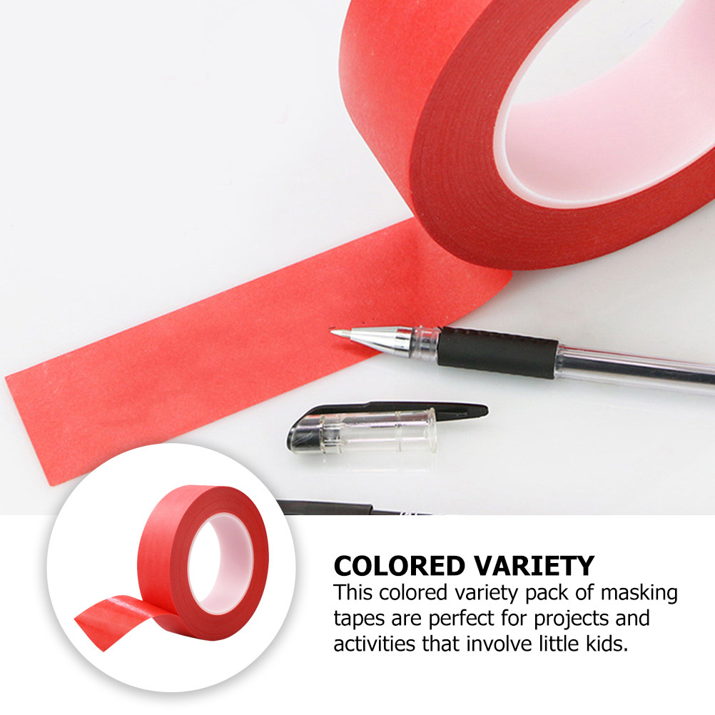 3 Red Masking Tape High Temper - Art Craft Activities review and price
