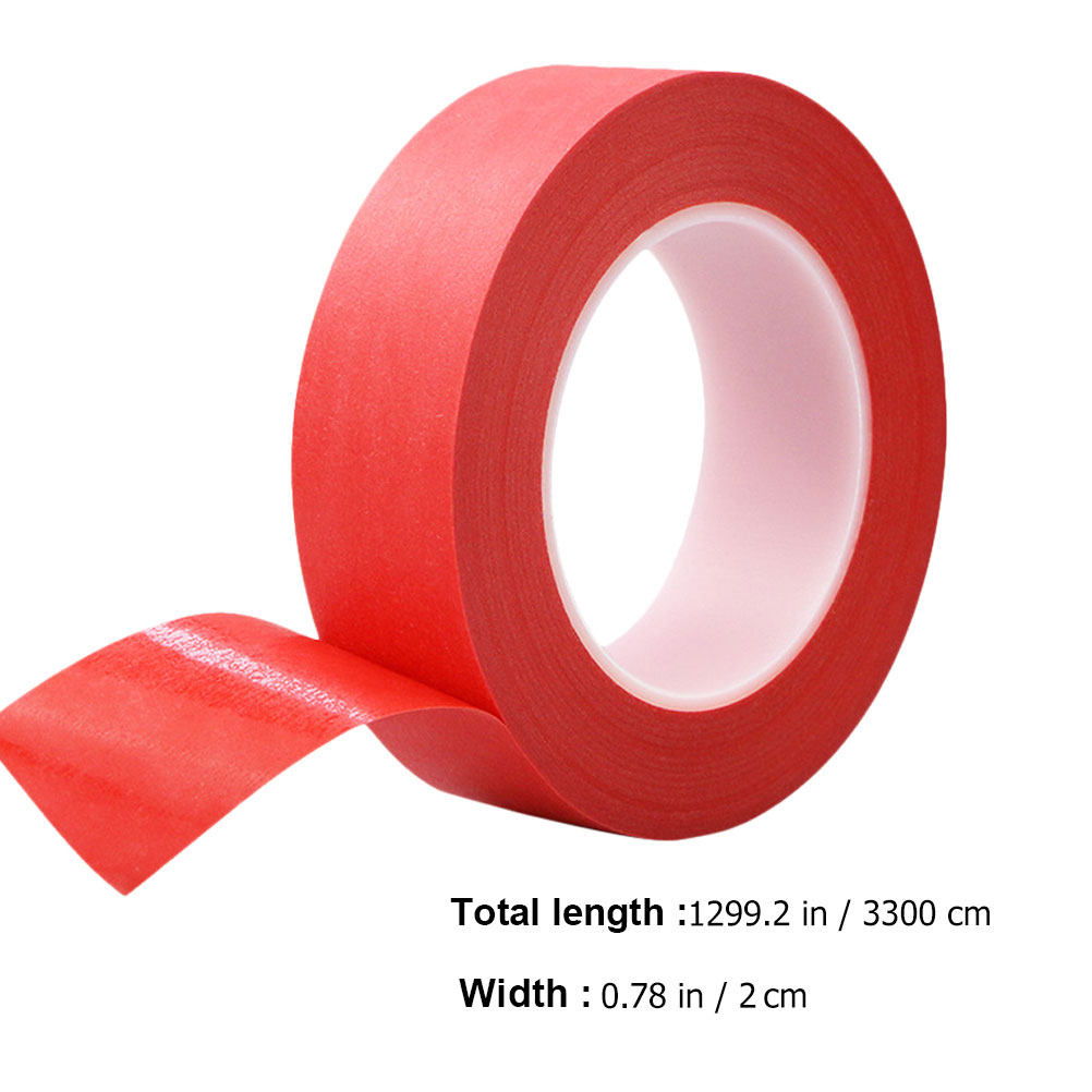 3 Red Masking Tape High Temper - Art Craft Activities review and price