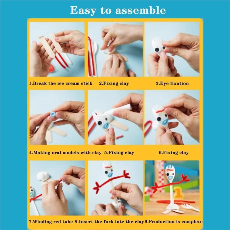 DIY Fork Set, Air Dry Clay Pla - Air Dry Clay review and price