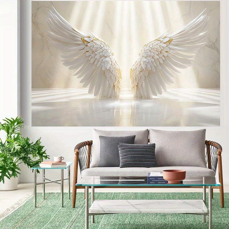 1 Elegant angel wing wall art  - Art Craft Movement review and price